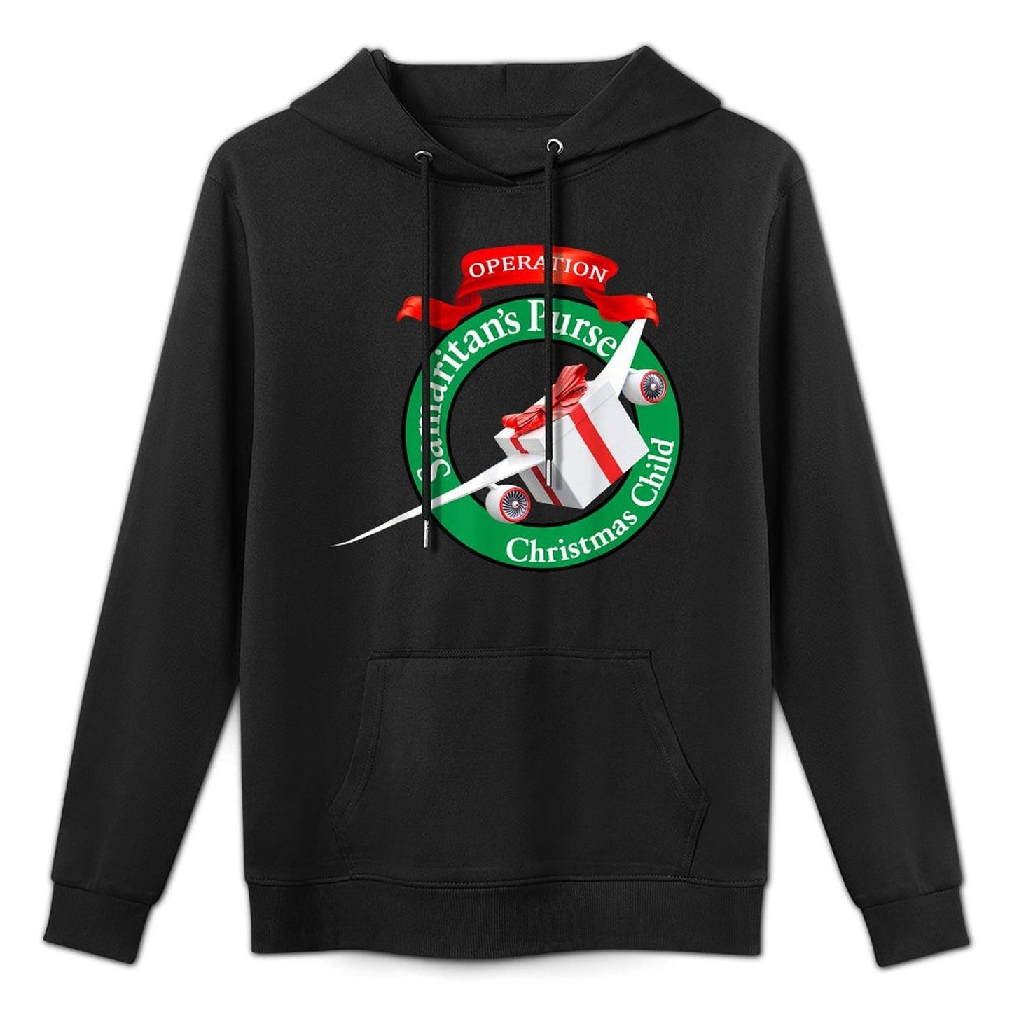Samaritans Purse Operation Christmas Child Funny Cotton-Polyester Blend Hoodie