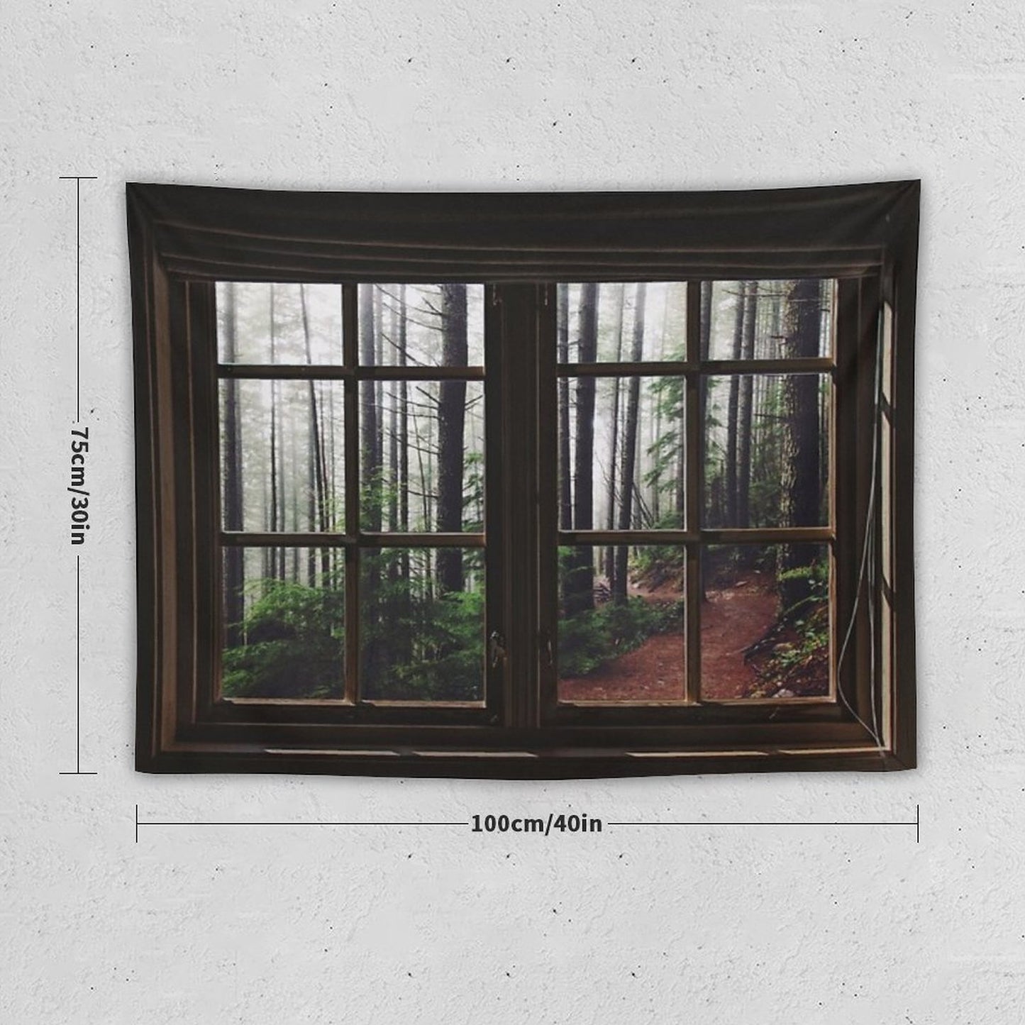 Forest Window Tapestry