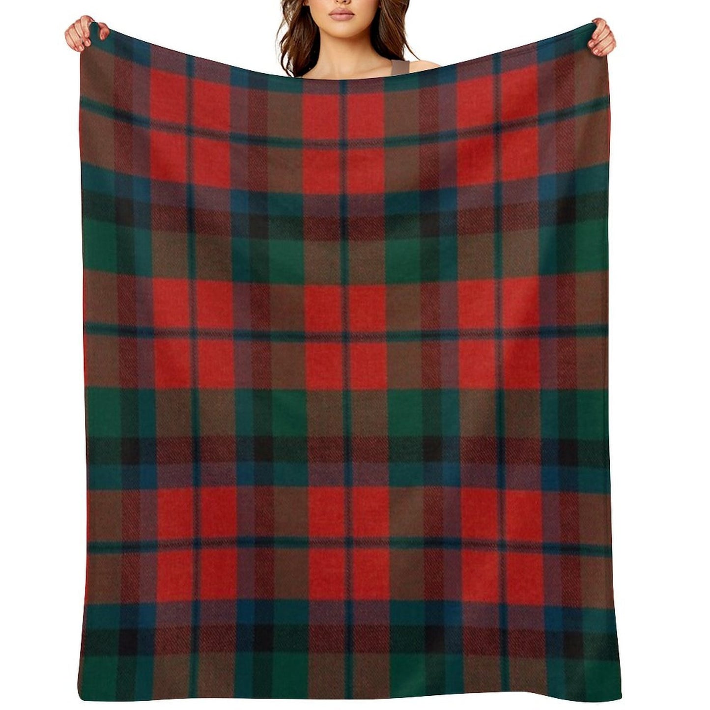 MacNaughton Scottish Tartan Throw Blanket