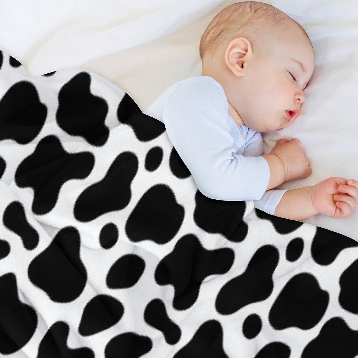 COW PRINT PATTERN Throw Blanket