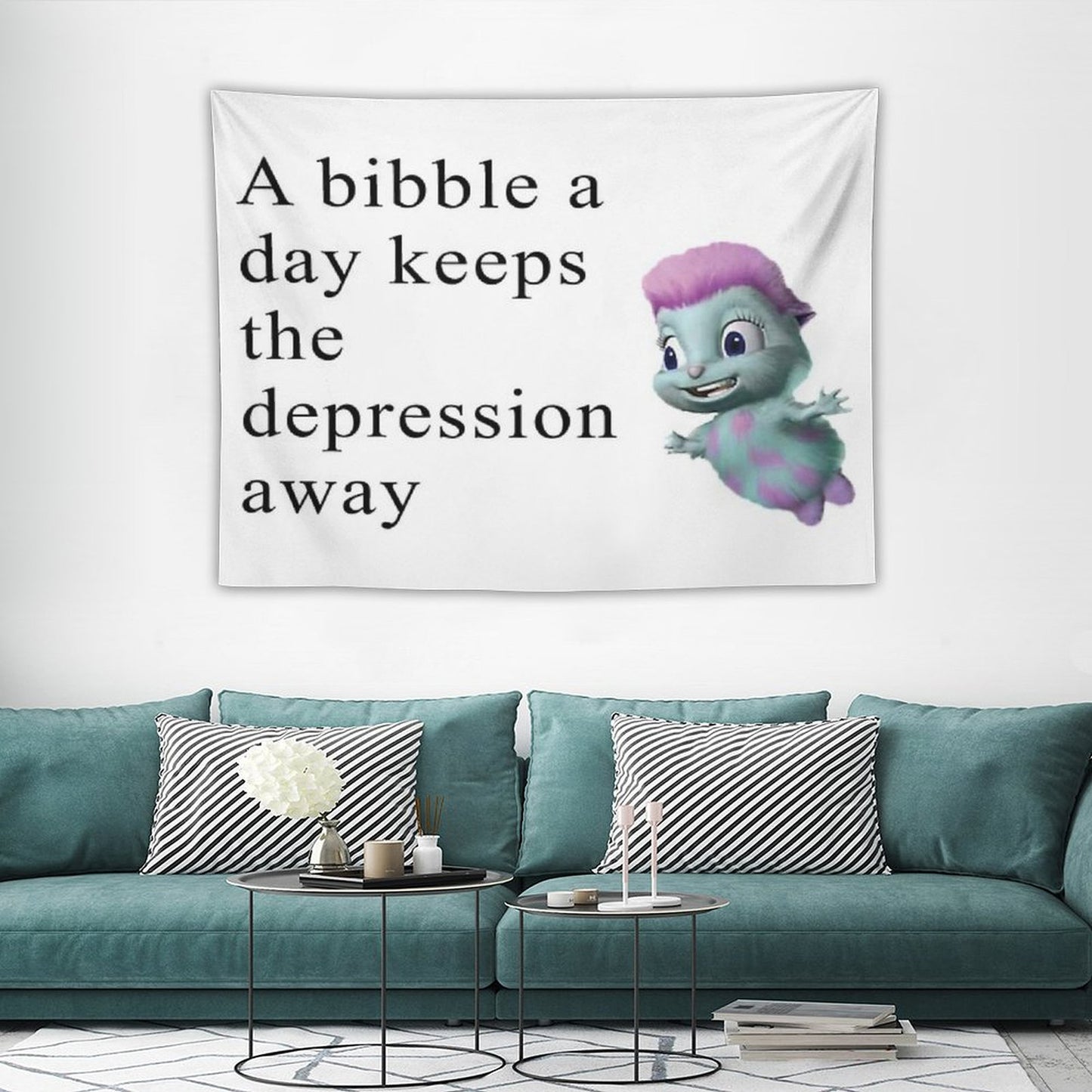 Bibble Meme Tapestry