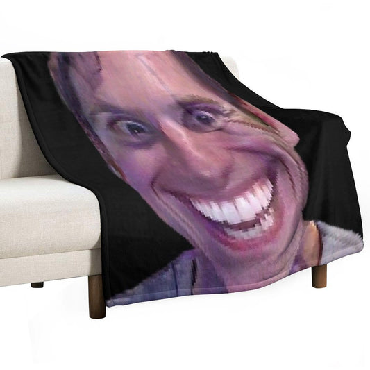 SUS OMEGASUS OMG SUSGUY FACE!!! Throw Blanket