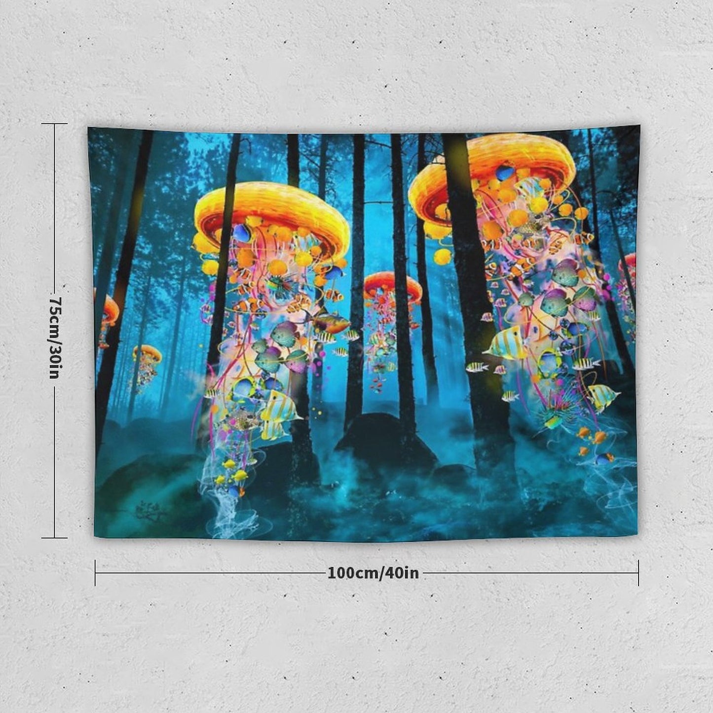 Electric Jellyfish Worlds in A New Forest Tapestry