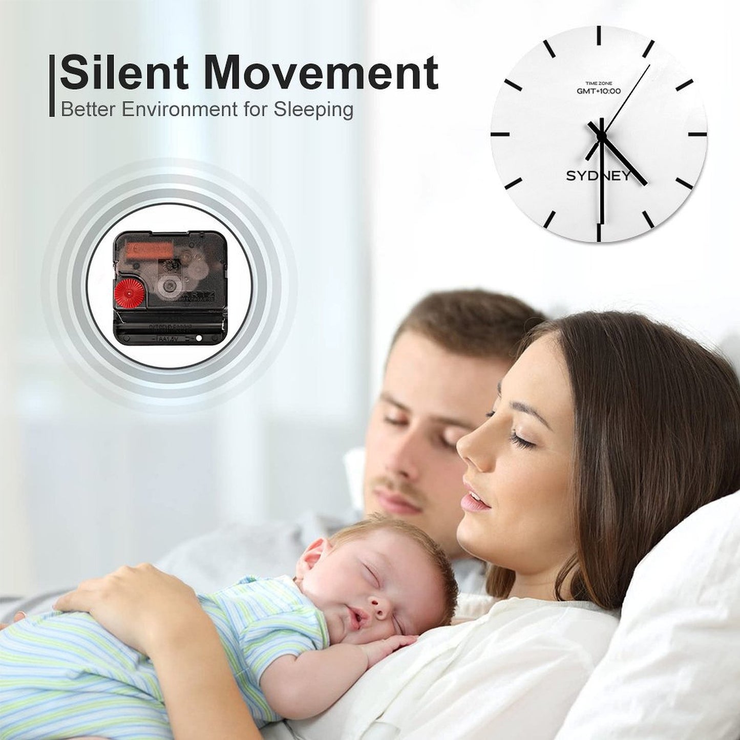 Sydney GMT Time Zone World Wall Clock Wall Clock