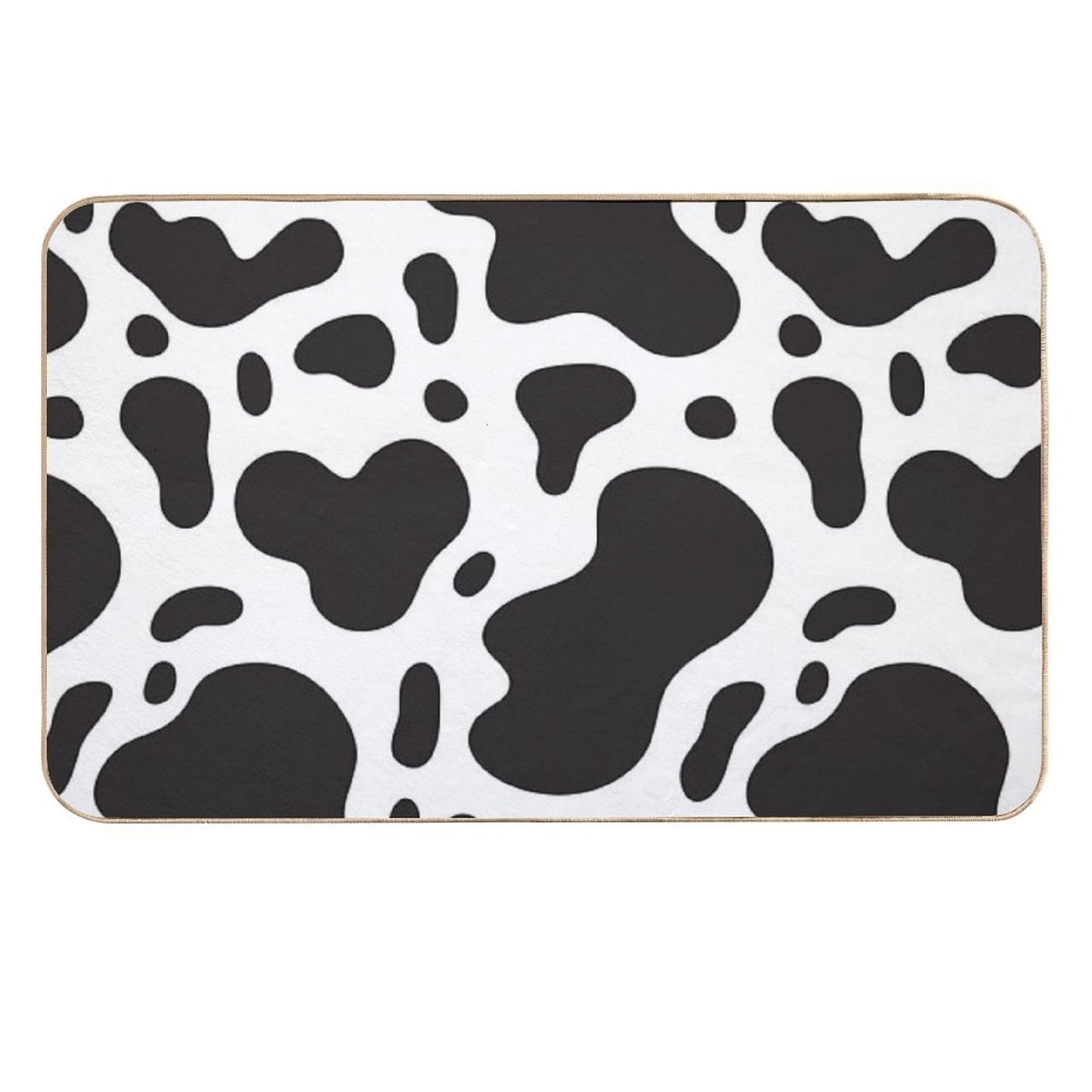 Cow Pattern Eco-Friendly Bath Mat