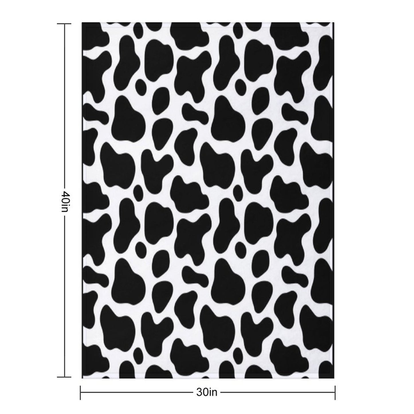 Black N White Throw Blanket