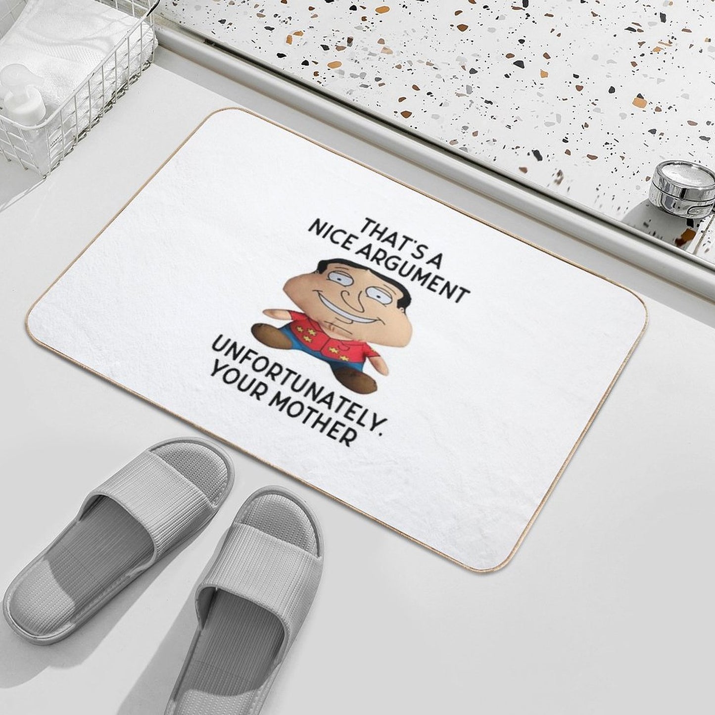 Unfortunately, Your Mother. Bath Mat