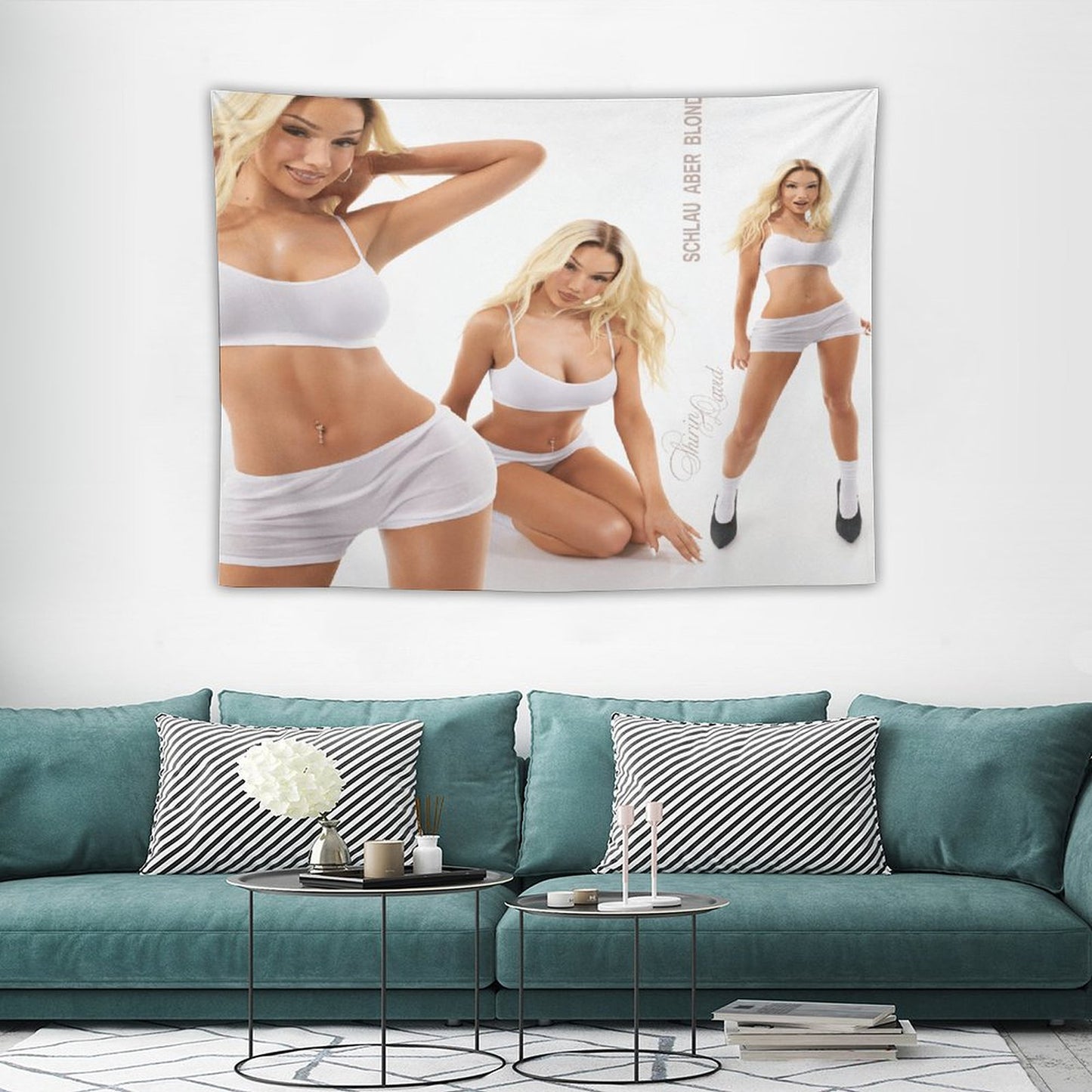 Schlau Aber Blond Tapestry