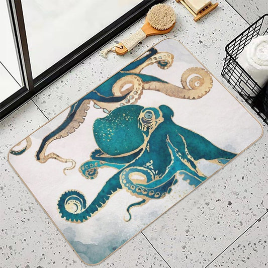 Underwater Dream V Bath Mat