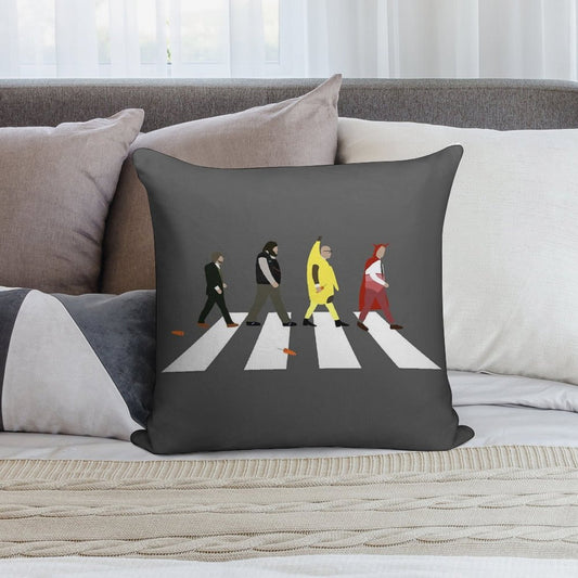 Bottom (Terror) Soft Reinforced Edging Throw Pillow