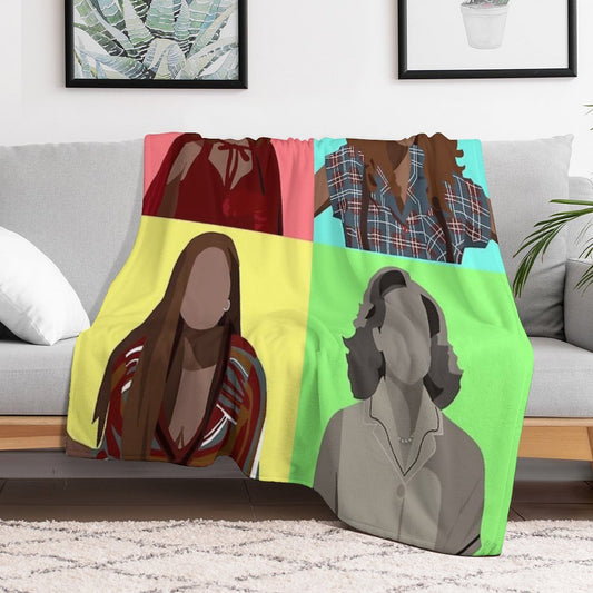 Four Realities Throw Blanket