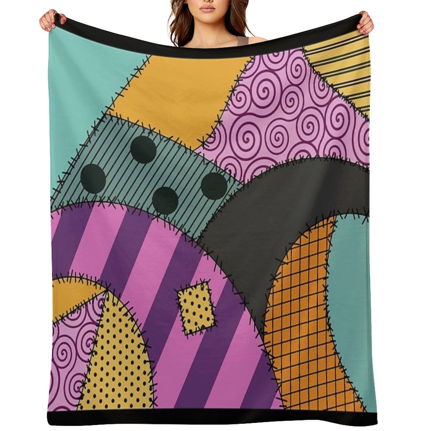 Sally Ragdoll Throw Blanket