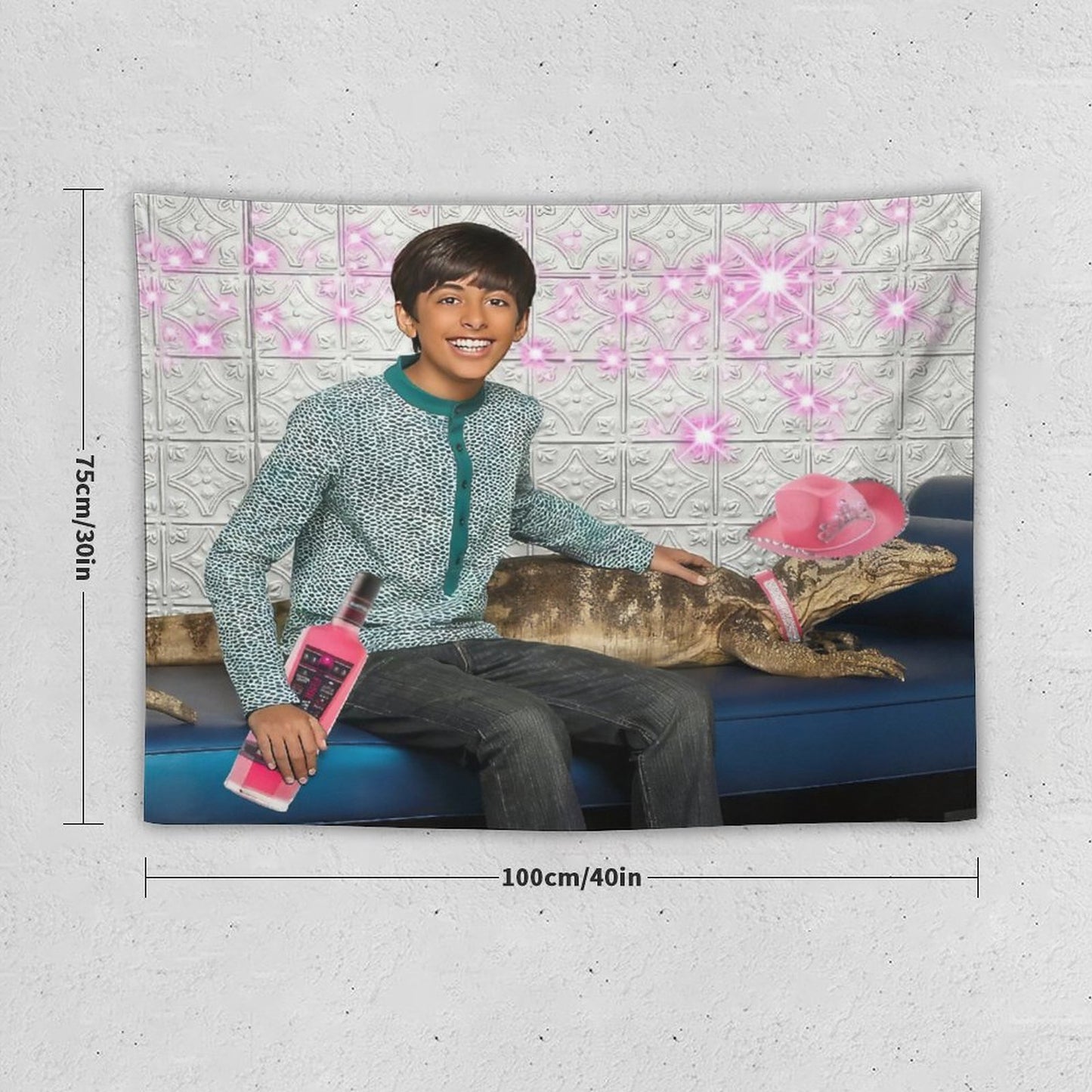 Ravi Cowboy Hat Tapestry