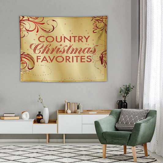 Country Christmas Favorites Tapestry