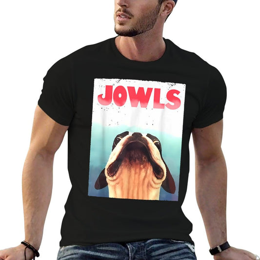 Funny Boston Terriers Jowls Dog Mom, Dog Dad T-Shirt