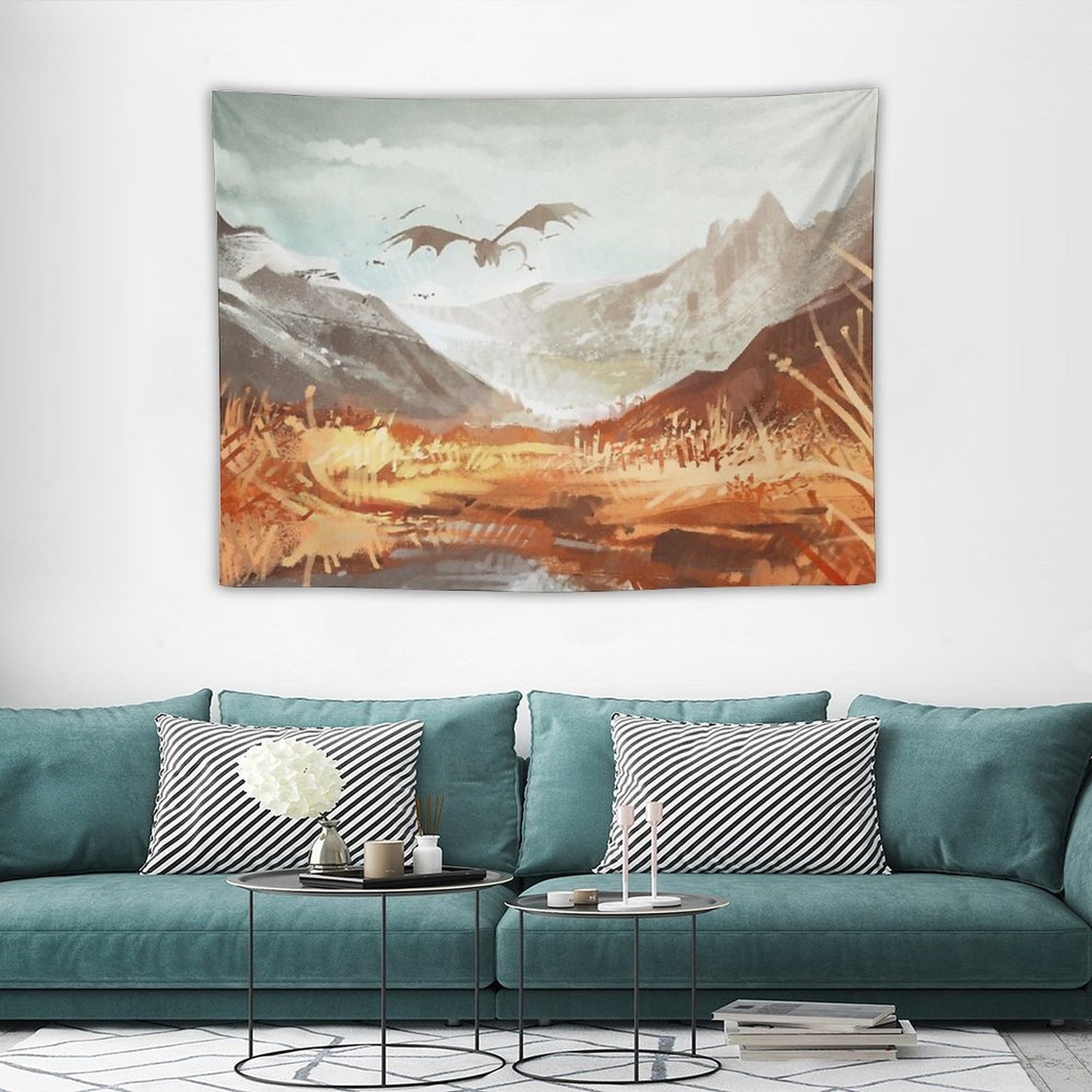 Mountains Cold Tapestry