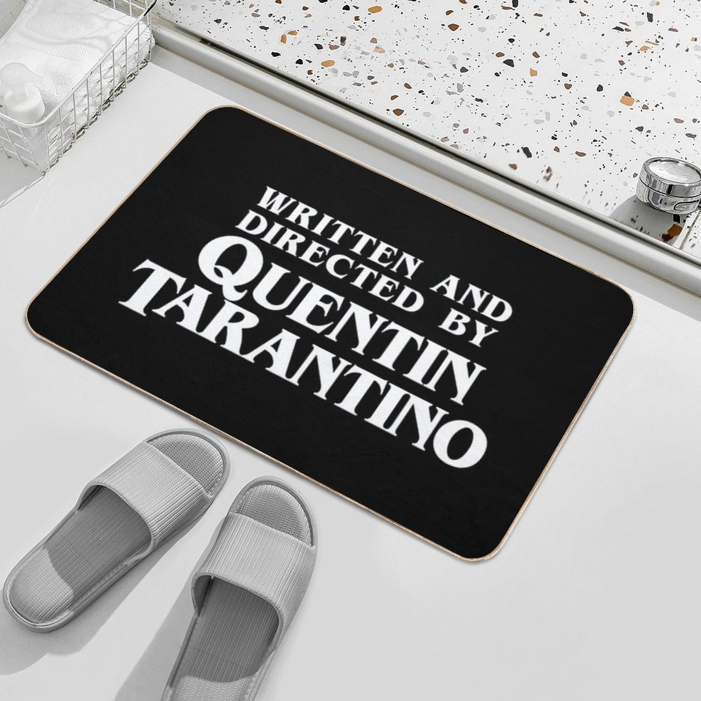 Written And Directed by Quentin Tarantino Bath Mat