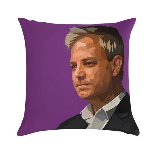 Prof. Brett Sutton Soft Anti-Pilling Throw Pillow