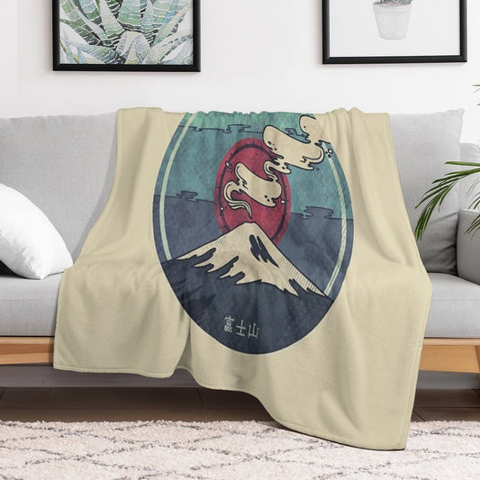 Fuji Throw Blanket