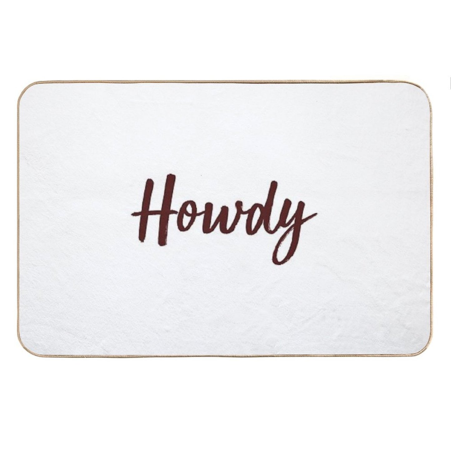 Howdy Bath Mat