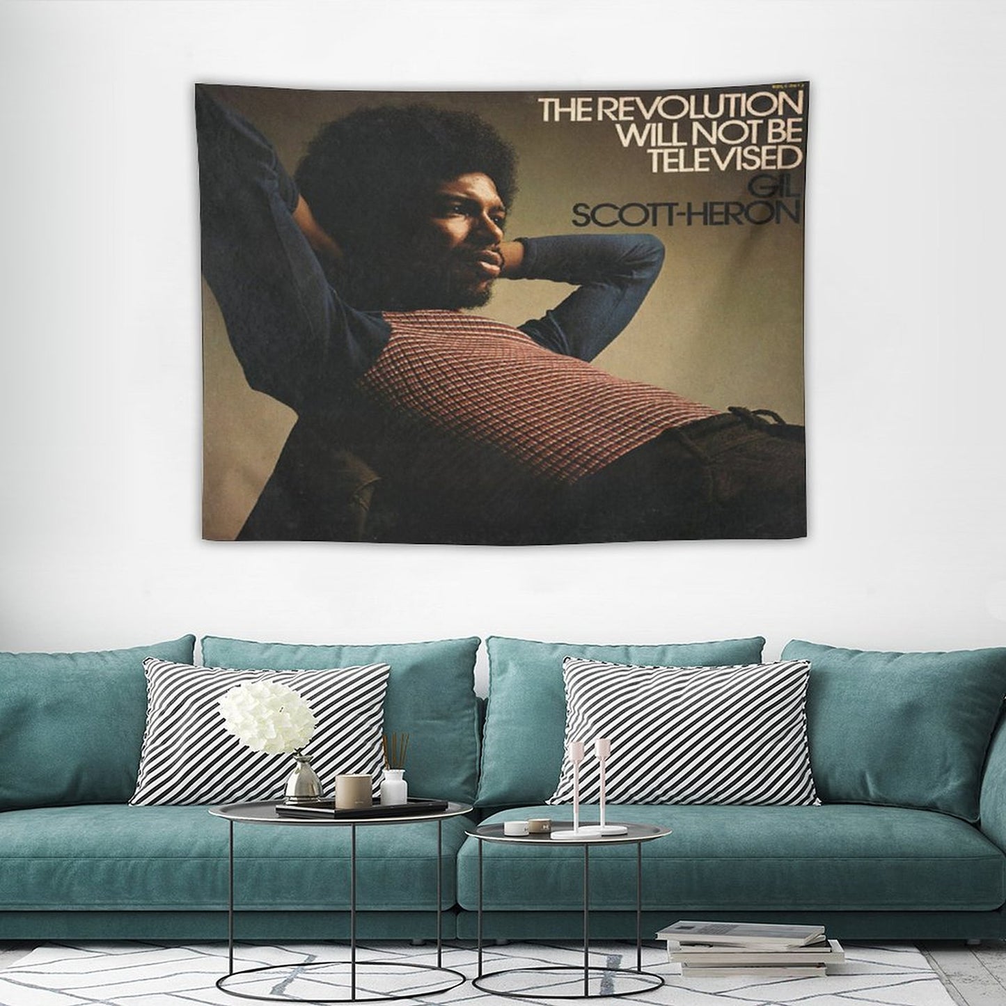 The Revolution Will Not Be Televised Tapestry