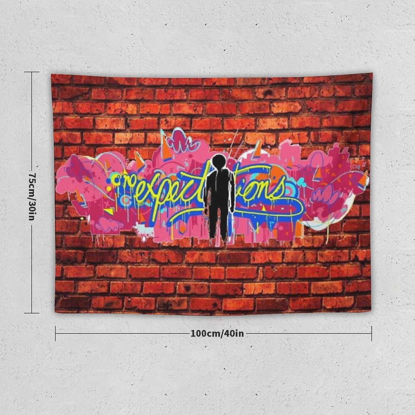 No Expectations Tapestry
