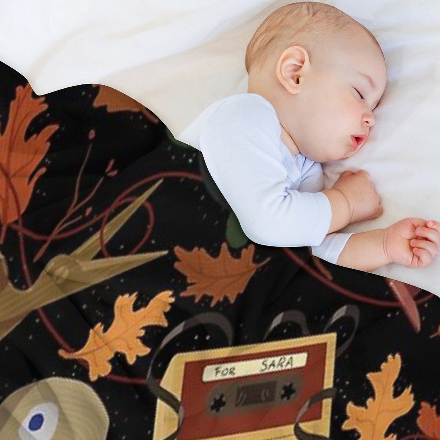 Over The Garden Wall Pattern Throw Blanket