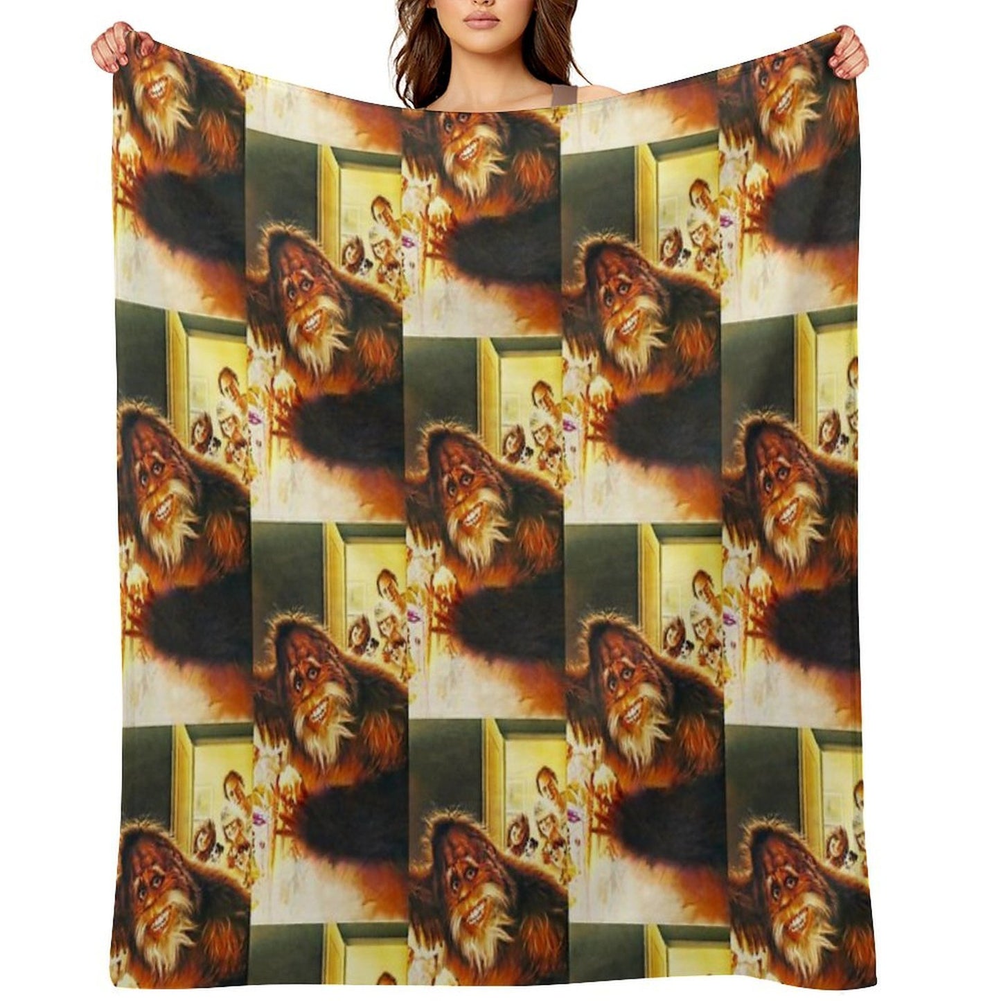 Harry And The Hendersons Throw Blanket
