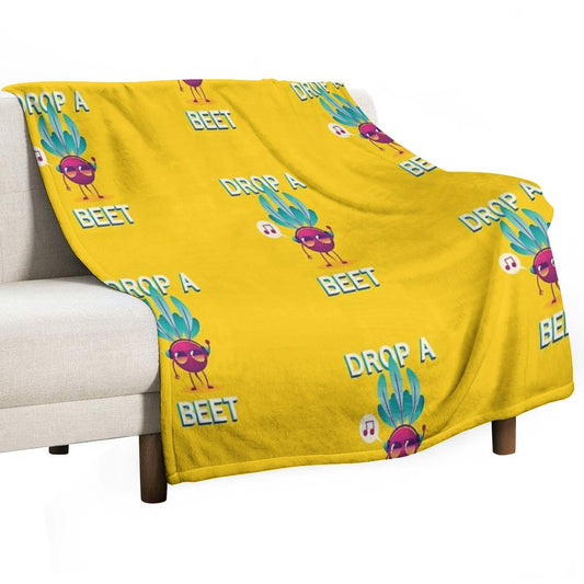 Drop A Beet Throw Blanket