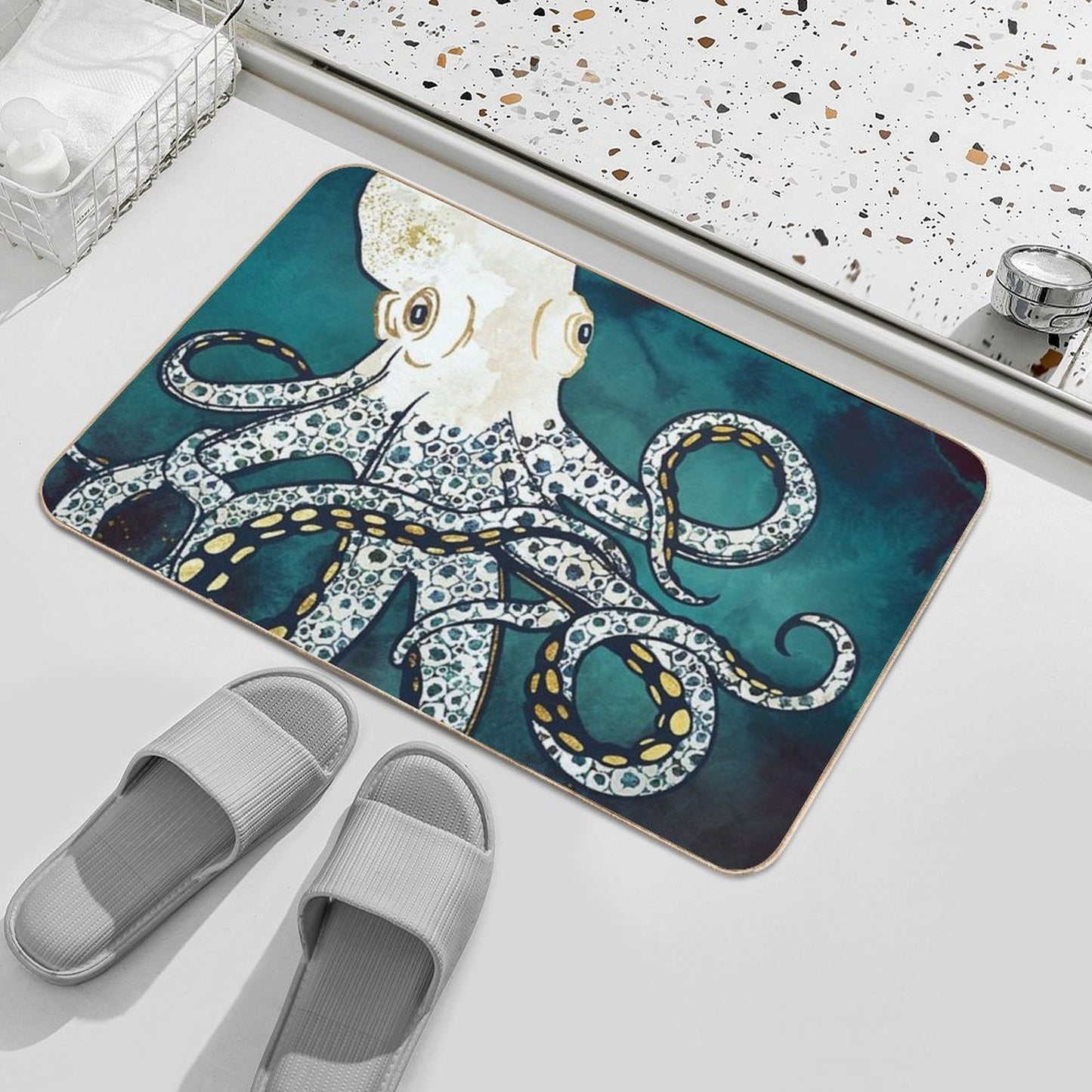 Underwater Dream VII Bath Mat