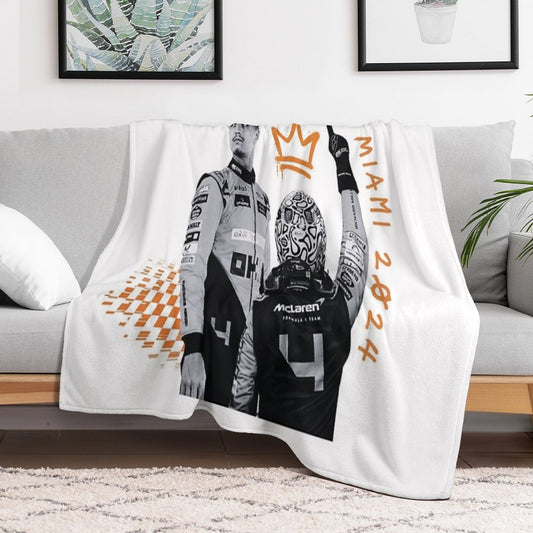 Lando Norris Wins Throw Blanket