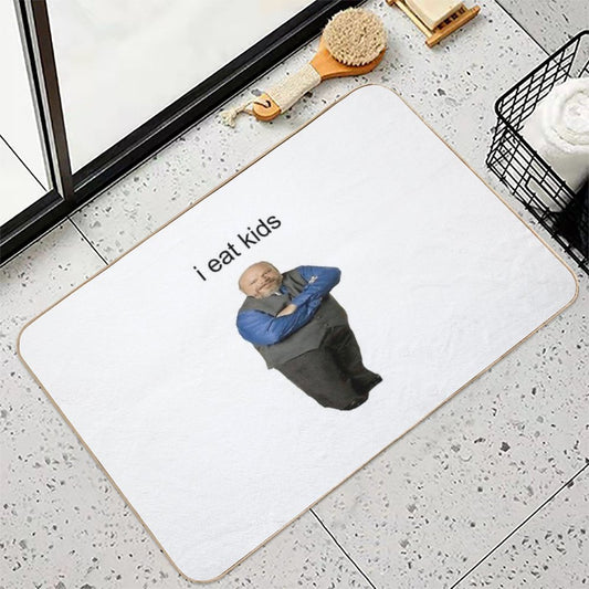 Bertram Eats Kids Bath Mat