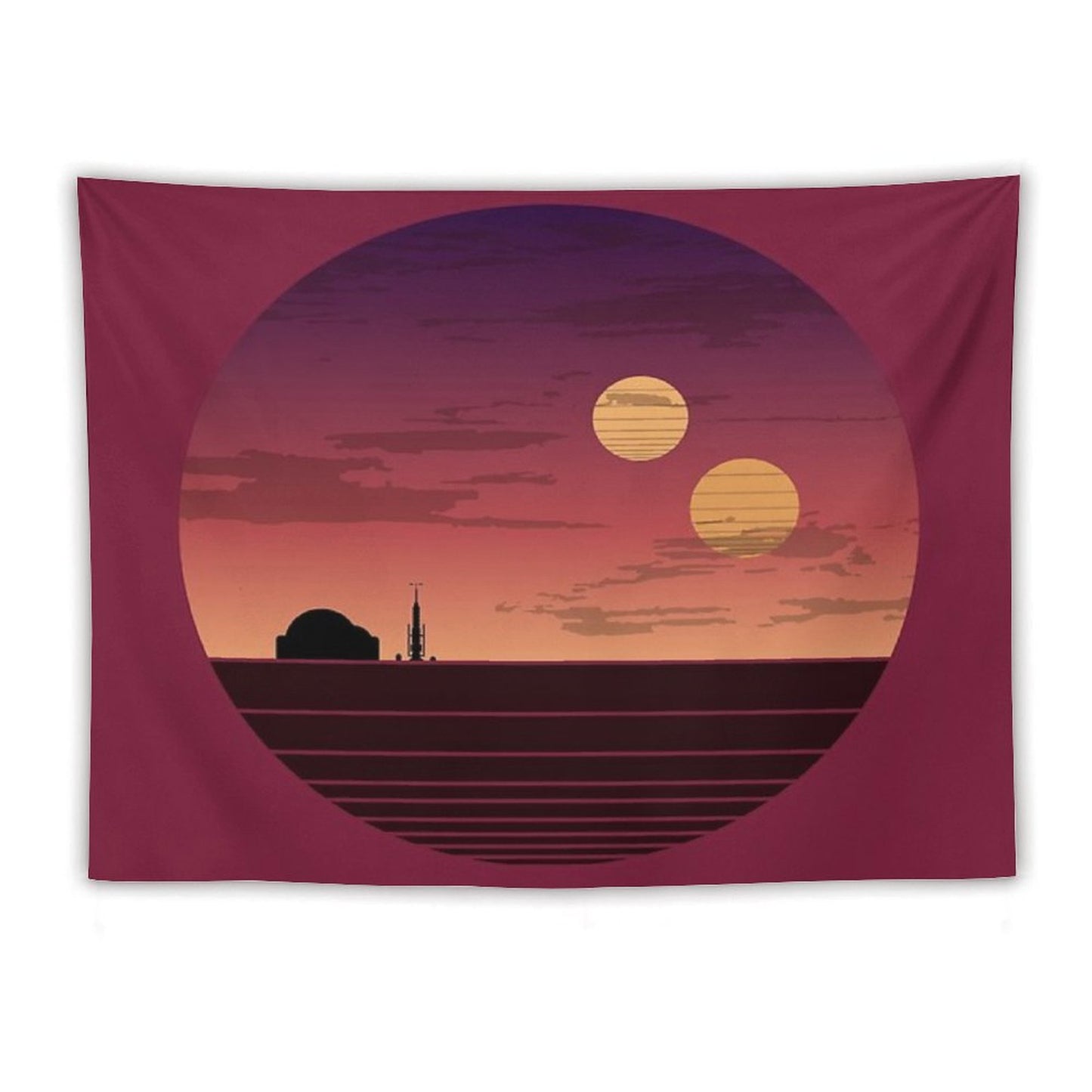 The Binary Sunset Tapestry