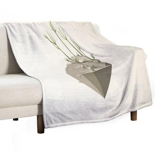 Piece of Desert Throw Blanket