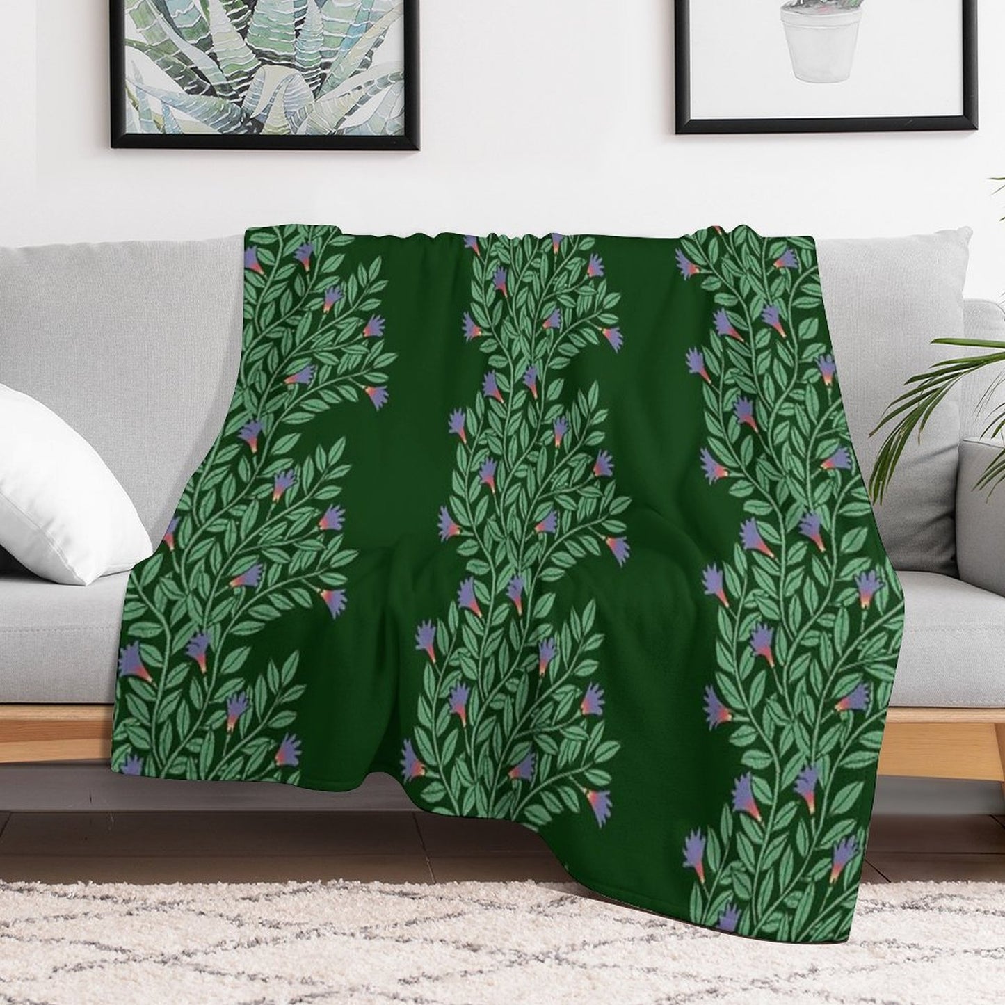 A Cup of Tea (Jasmine) Throw Blanket