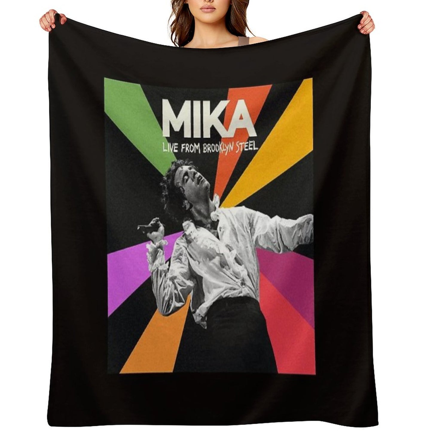 Mika Live from Brooklyn Steel Throw Blanket