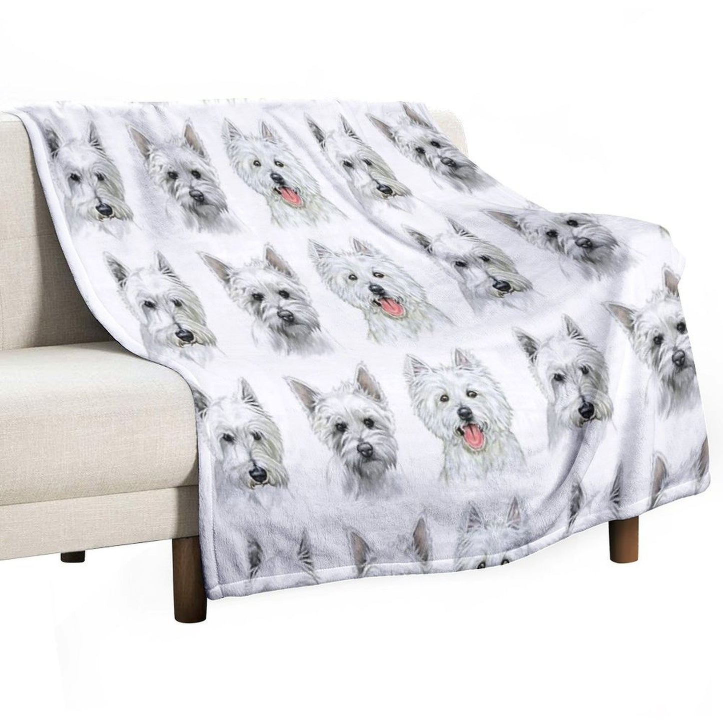 Westies Throw Blanket