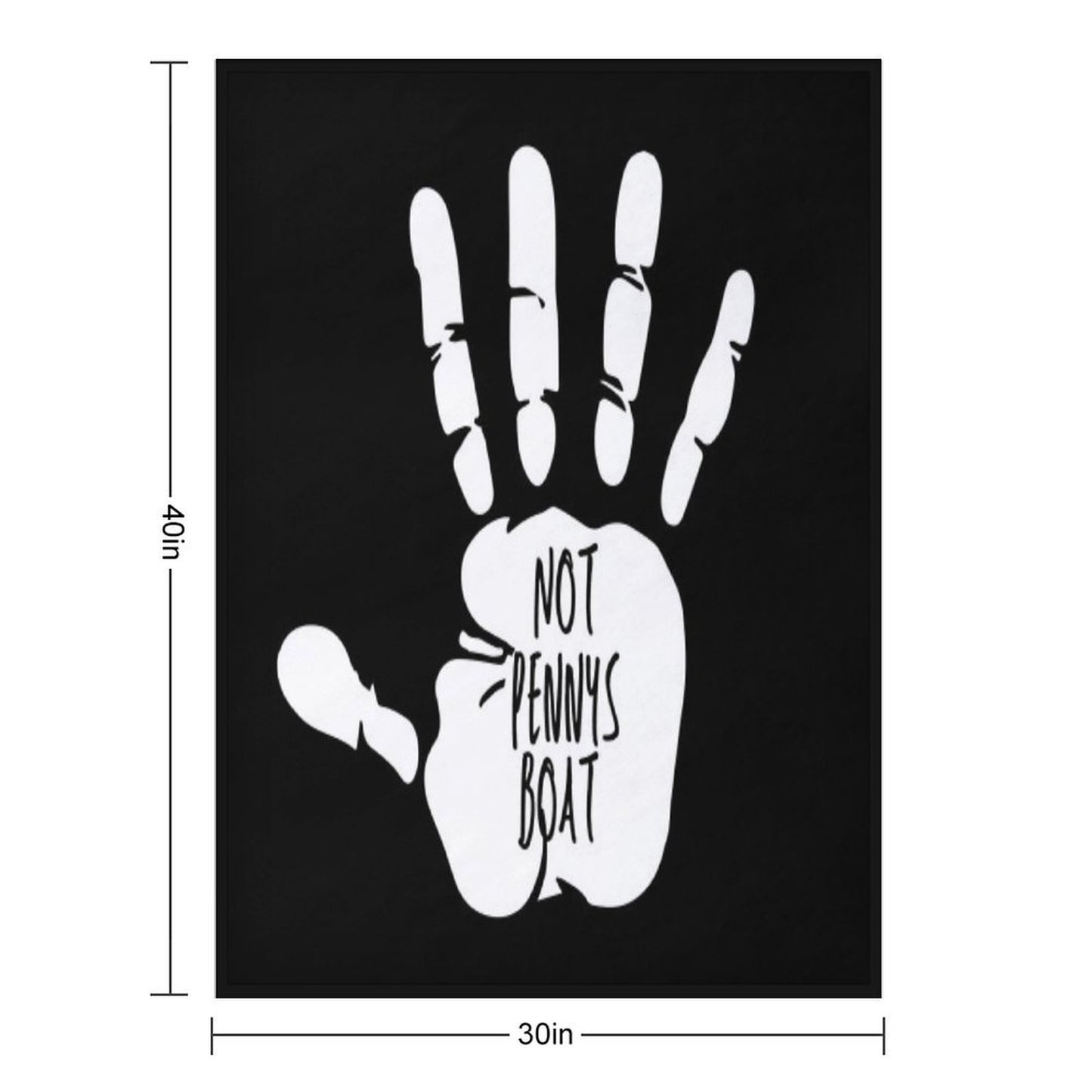 Lost Series Quote by Charly Pace Not Penny's Boat Throw Blanket