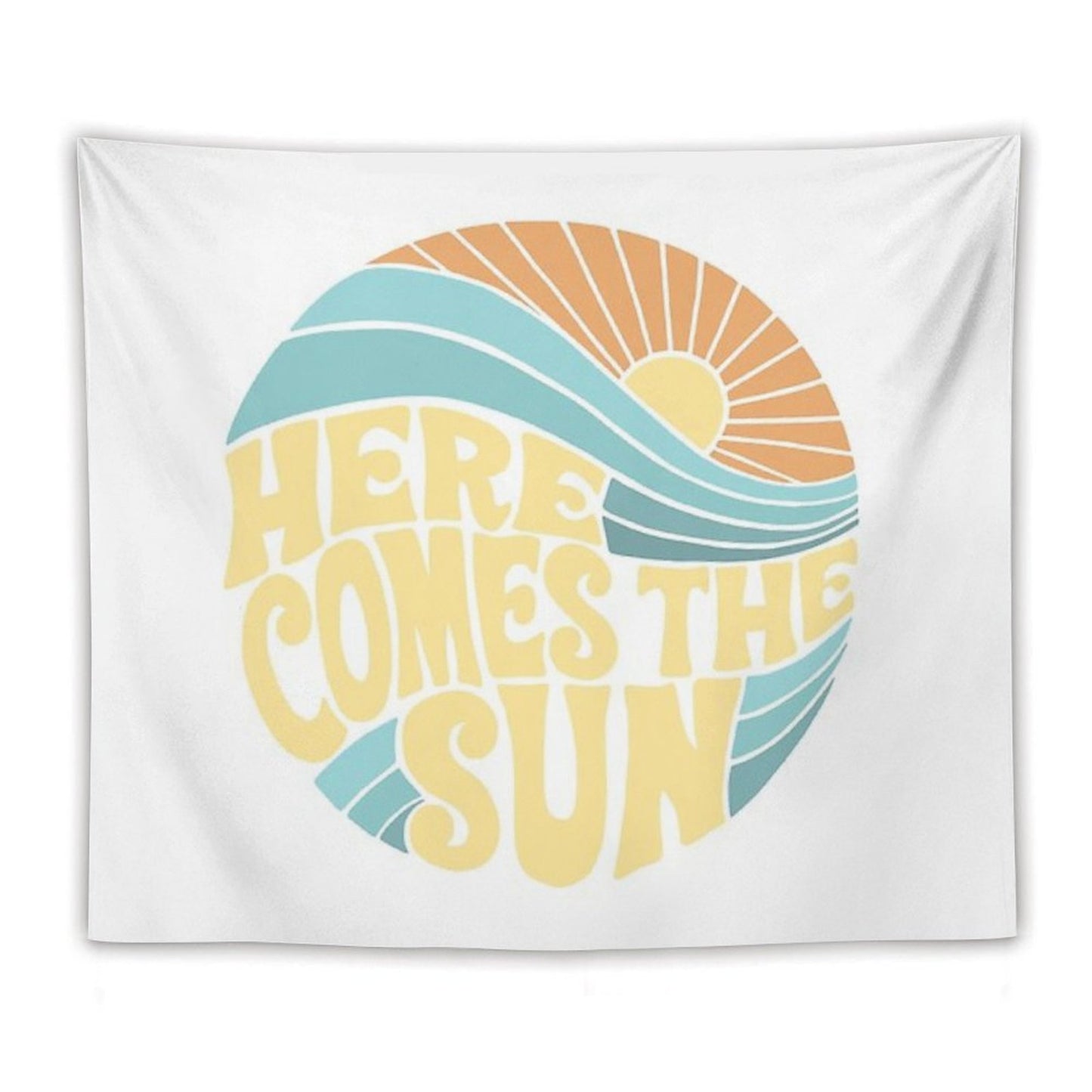 Groovy Here Comes The Sun Tapestry