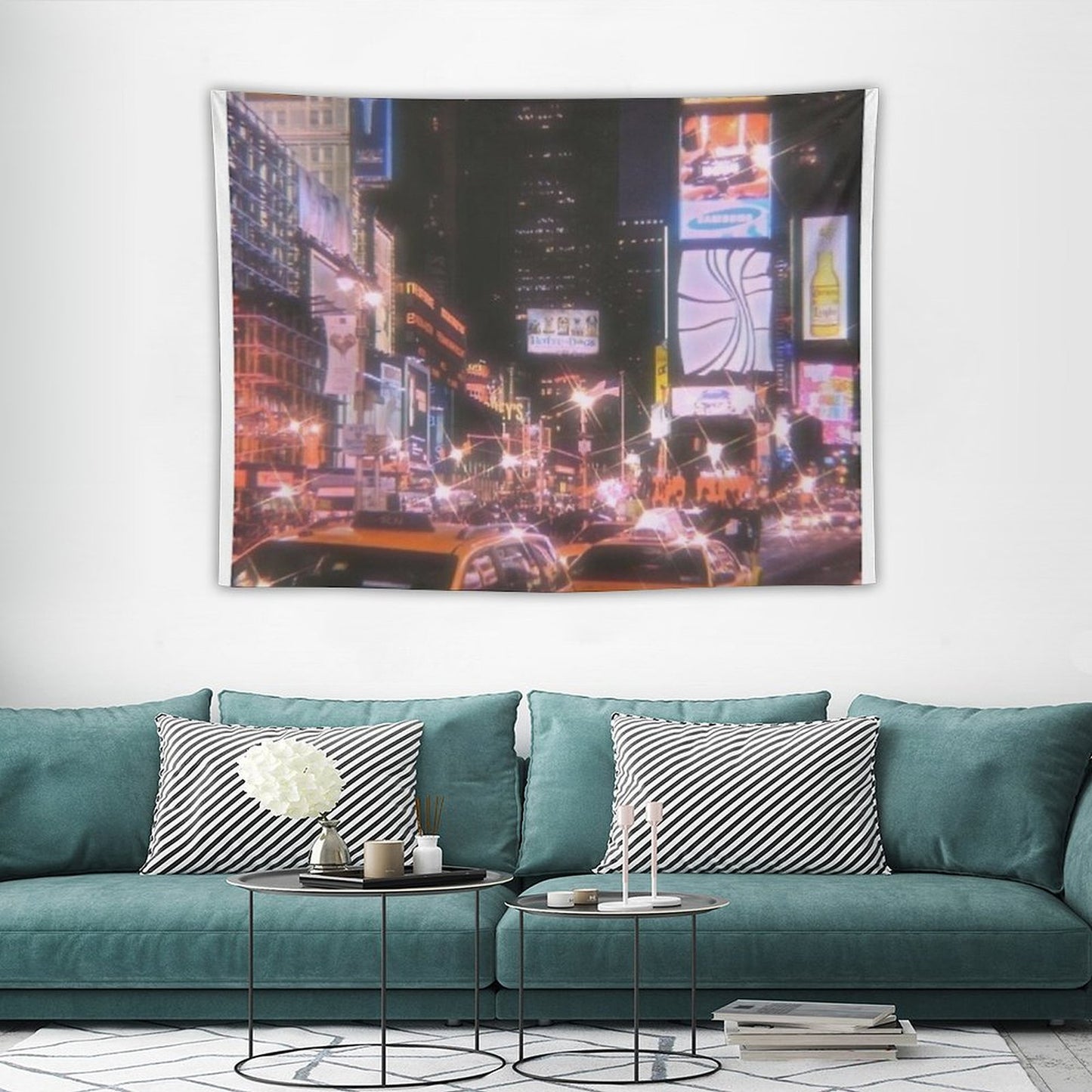 Times Square NYC Tapestry