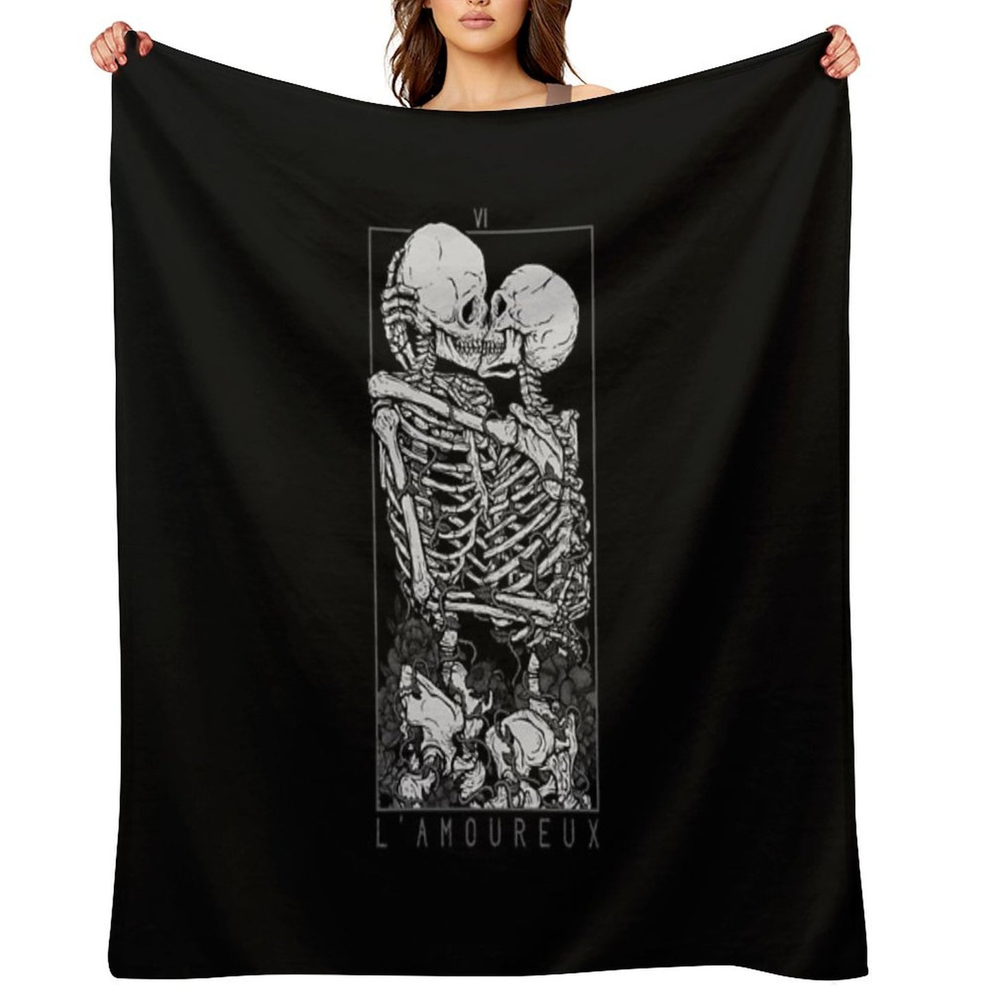 The Lovers Throw Blanket