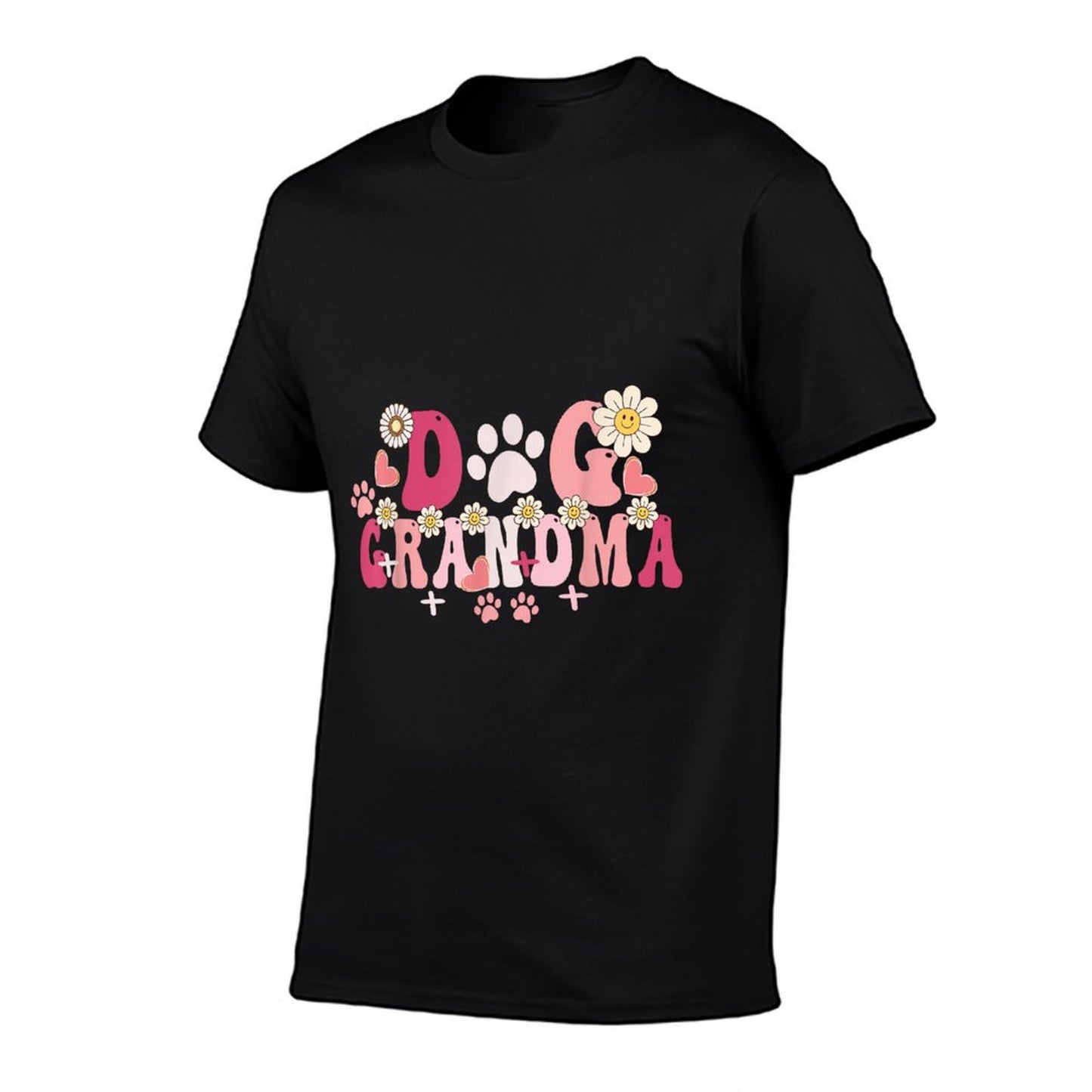Groovy Dog Grandma Owner Mama Grandma Dog Lovers T-Shirt