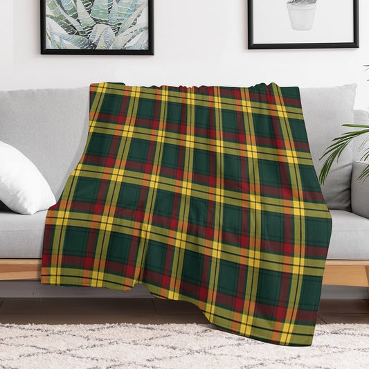 Clan MacMillan Tartan Throw Blanket