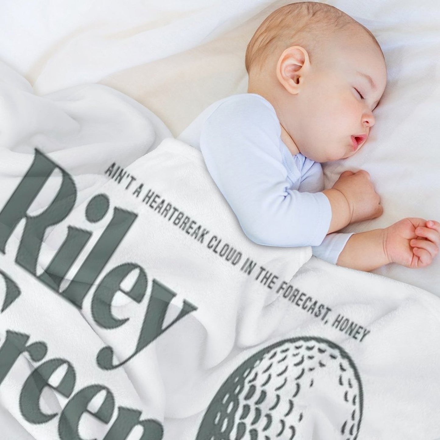 Riley Green Merch Throw Blanket