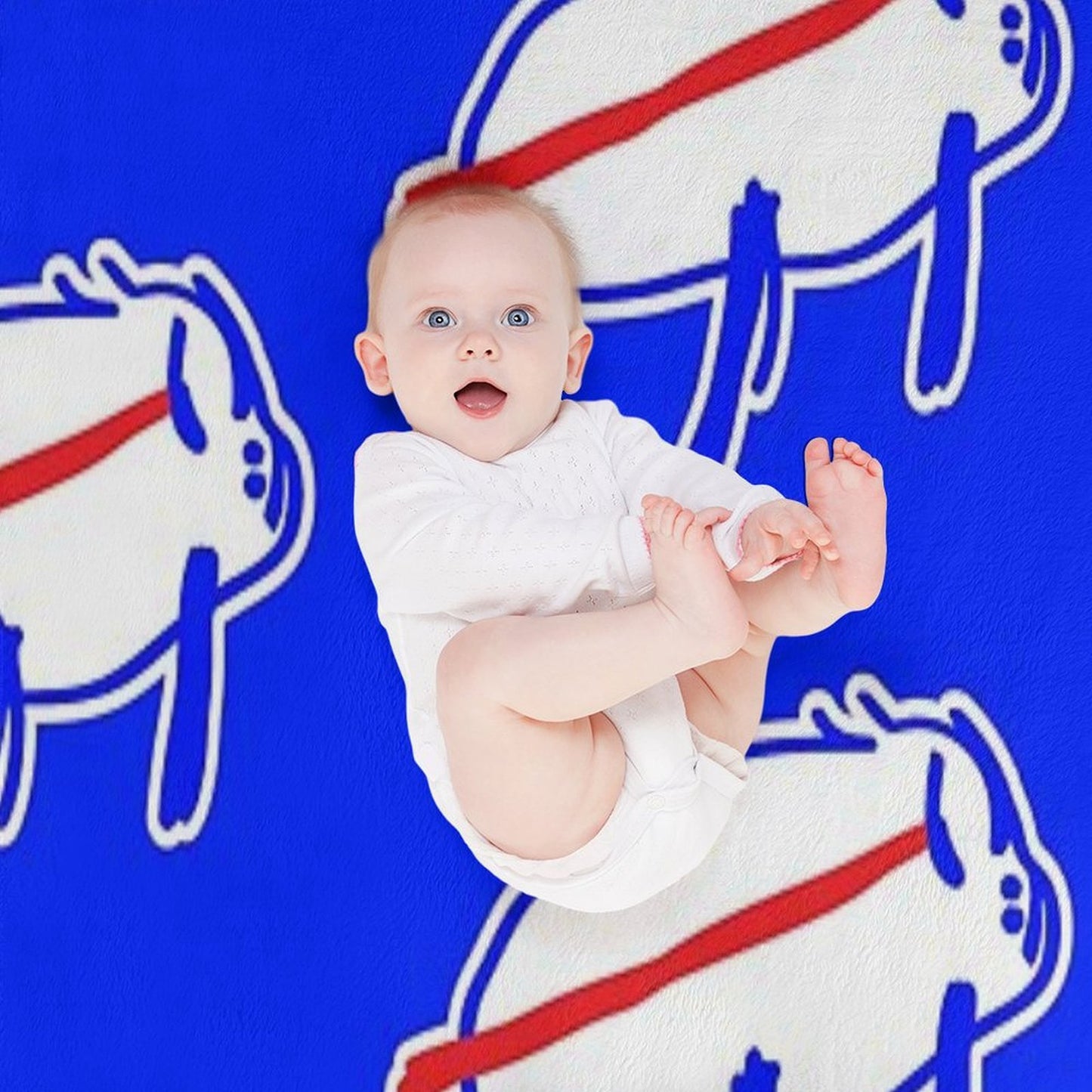 Josh Allen Drawing Throw Blanket