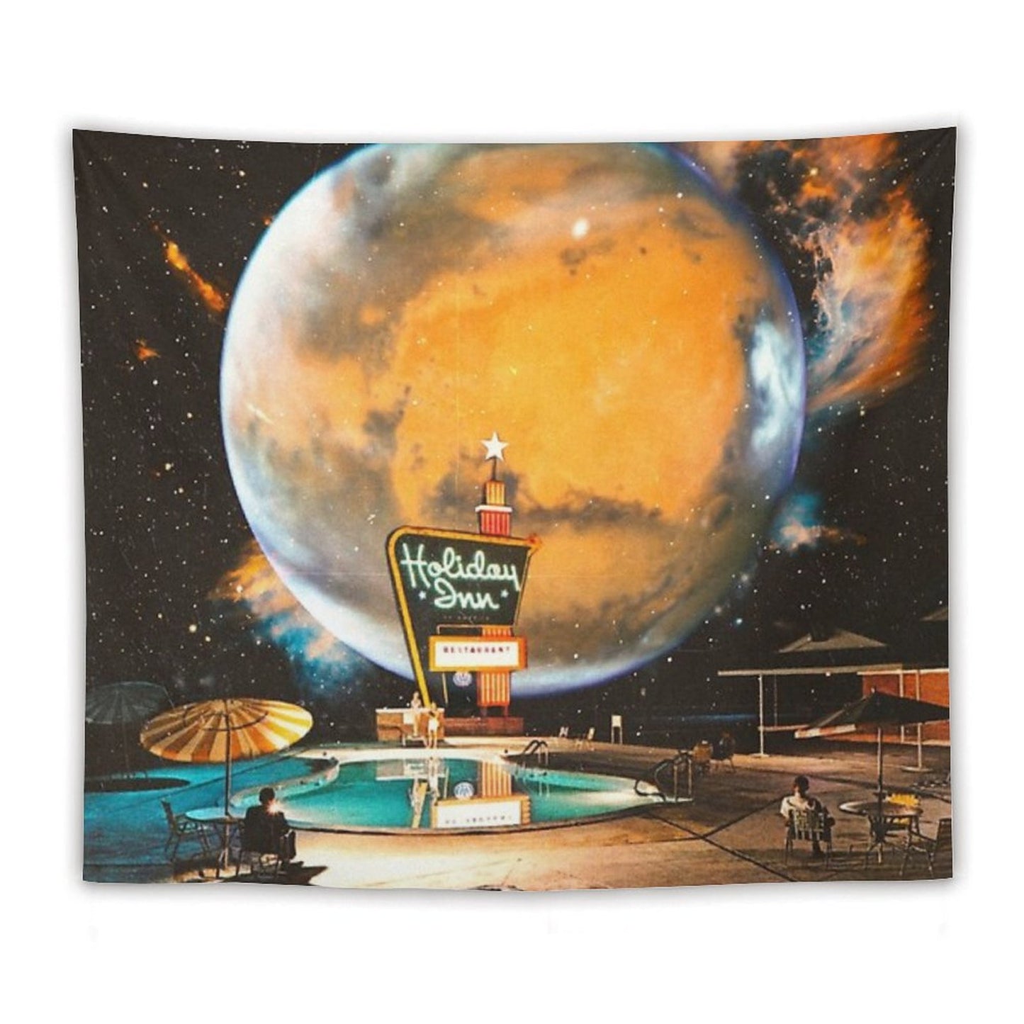 The Holiday Inn Space Tapestry