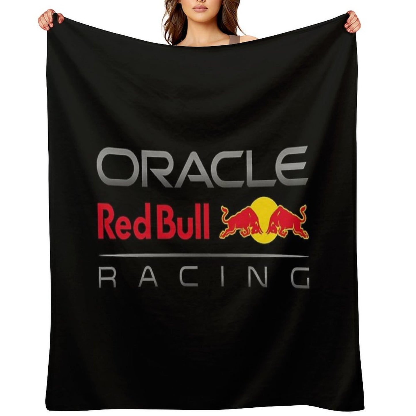 Racing Moto Oracle Throw Blanket