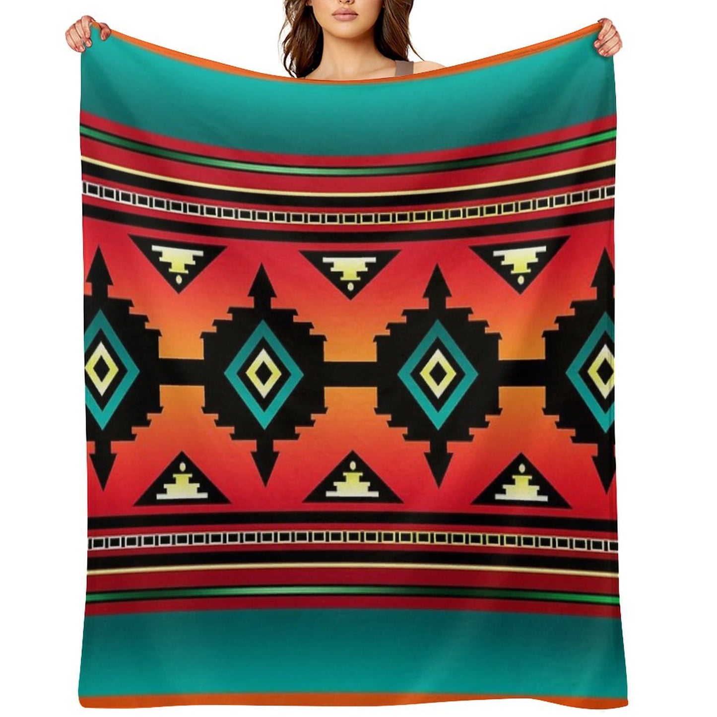 Canyon Navajo Throw Blanket