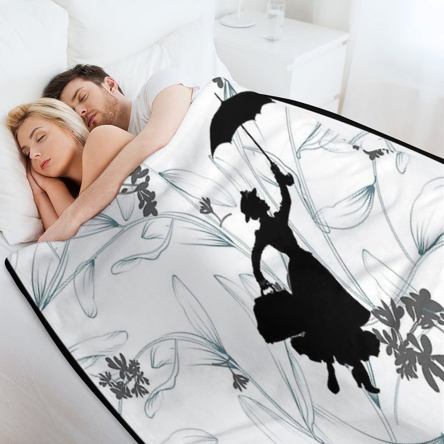 Mary Poppins Throw Blanket