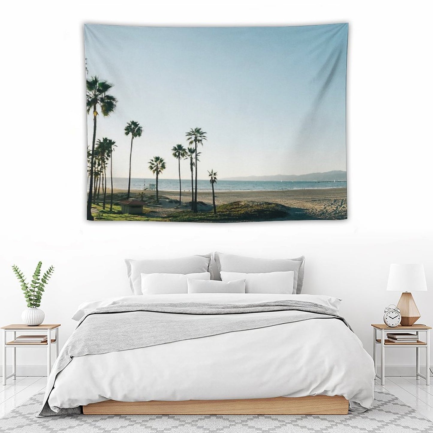 Southern California Palm Trees Tapestry
